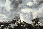 PEETERS, Bonaventura the Elder Storm on the Sea oil